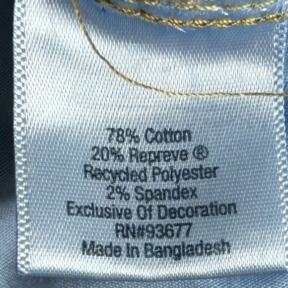 St John's Bay Women's Skinny Leg size 18 Embroidered Blue Jeans - Picture 15 of 15